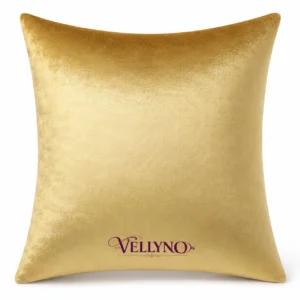 Vellyno | Gold Velvet Throw Pillow Covers Set of 2
